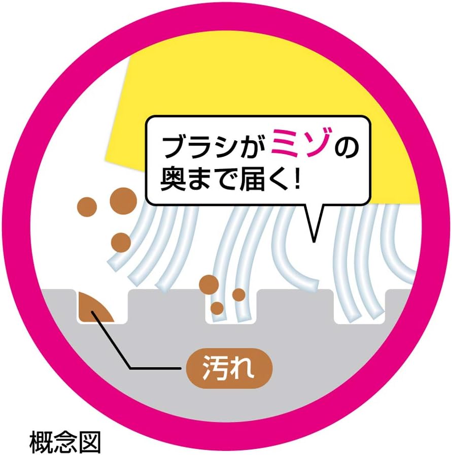 Azuma Industrial BT751 Bath Floor Brush, SPO G, Bathroom Floor Cleaning, Bath Floor Cleaning, Azuma Brush