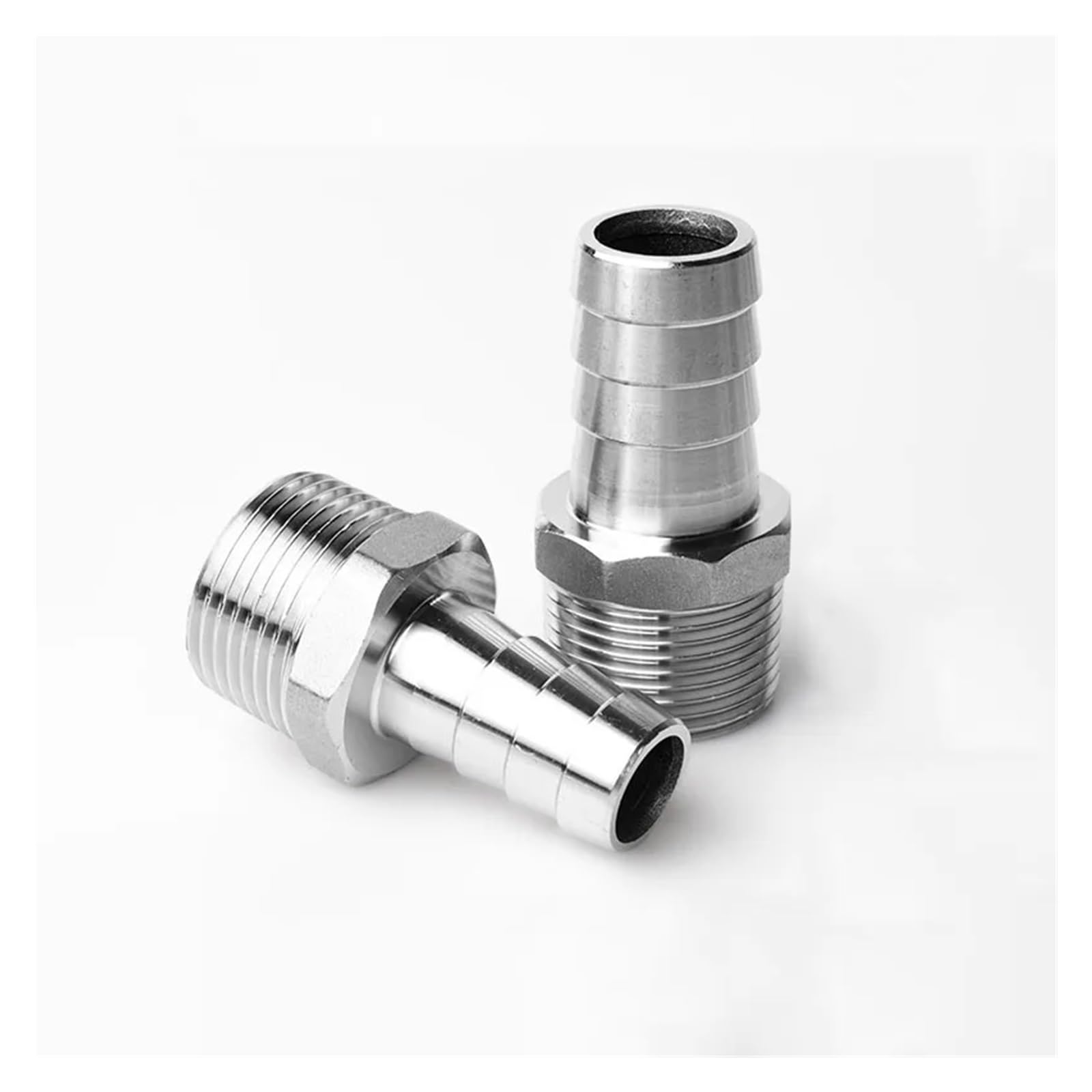 GUYTRM 6 mm 8 10 12 13 14 15 16 18 19 Króciec do węża x 1/8" 1/4" 3/8" 1/2" = gwint zewnętrzny, 304, złączka rur ze stali nierdzewnej lingli(65mm,2-1/2")