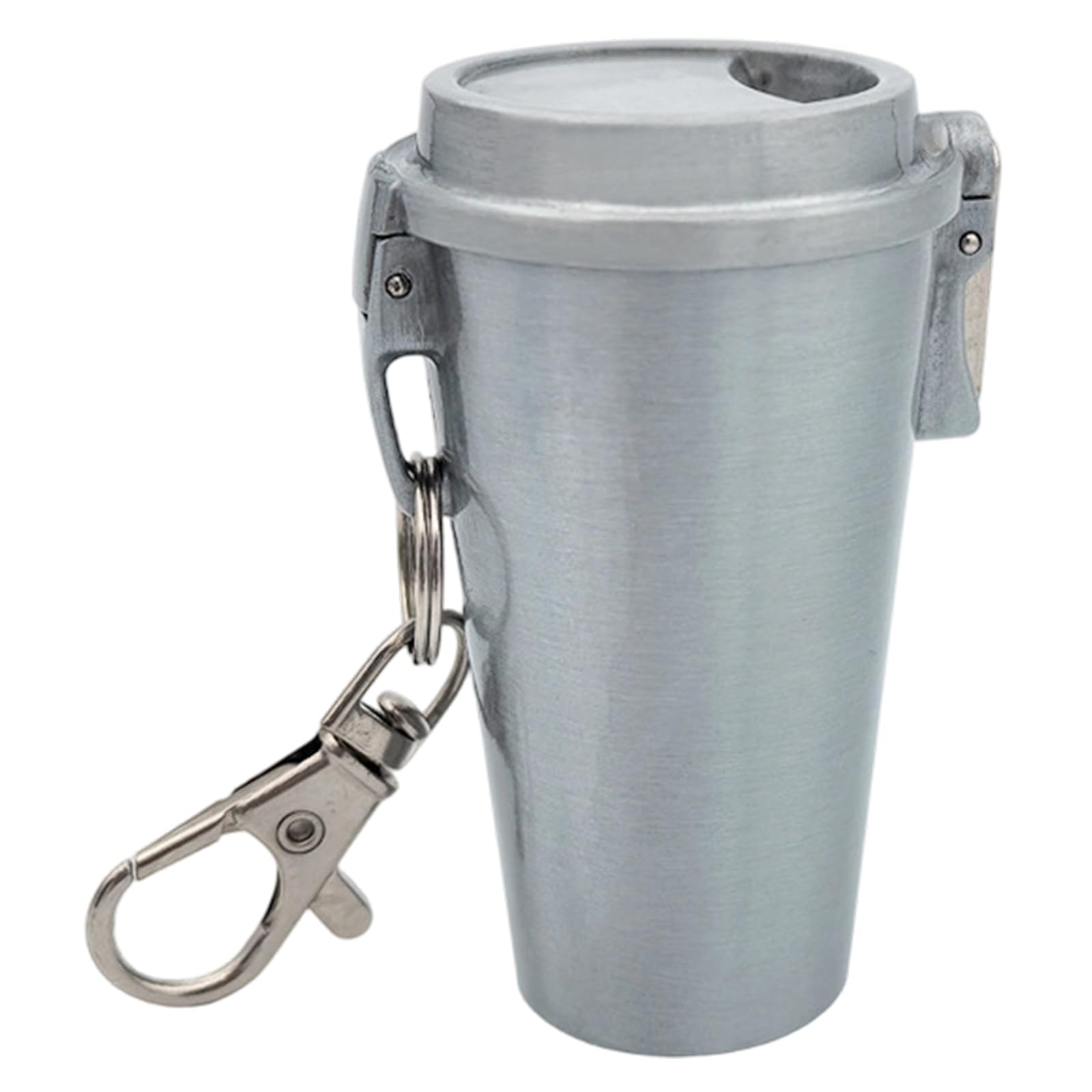 NVOQILIN Portable Ashtray Sealed to Contain Odors Perfect for Hiking Trip Camping Travel Use Portable Ashtray