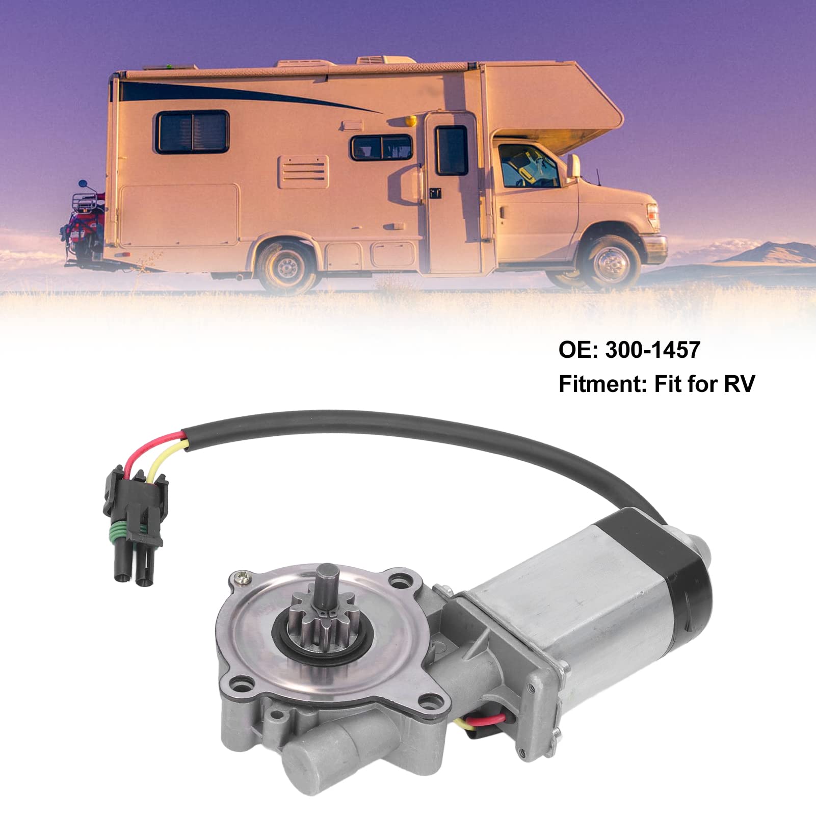 Motor de Escalón RV 300 1457 Reemplazo para Vehículos Recreativos y Transportes Compatible con Serie 25 Funcionamiento Automático y Fácil Instalación