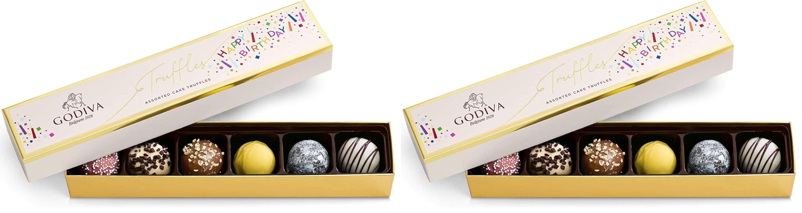 Godiva Chocolatier Patisserie Dessert Chocolate Truffle Gift Box for Birthday, Thank You, Anniversary, Congratulations Gift Basket Gourmet Candy with Creamy Ganache in Assorted Chocolate, 12 pc