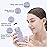 GUGUG Skin Scrubber Face Spatula Skin Spatula Pore Cleaner Blackhead Remover Tools for Facial Deep Cleansing-4 Modes, Purple