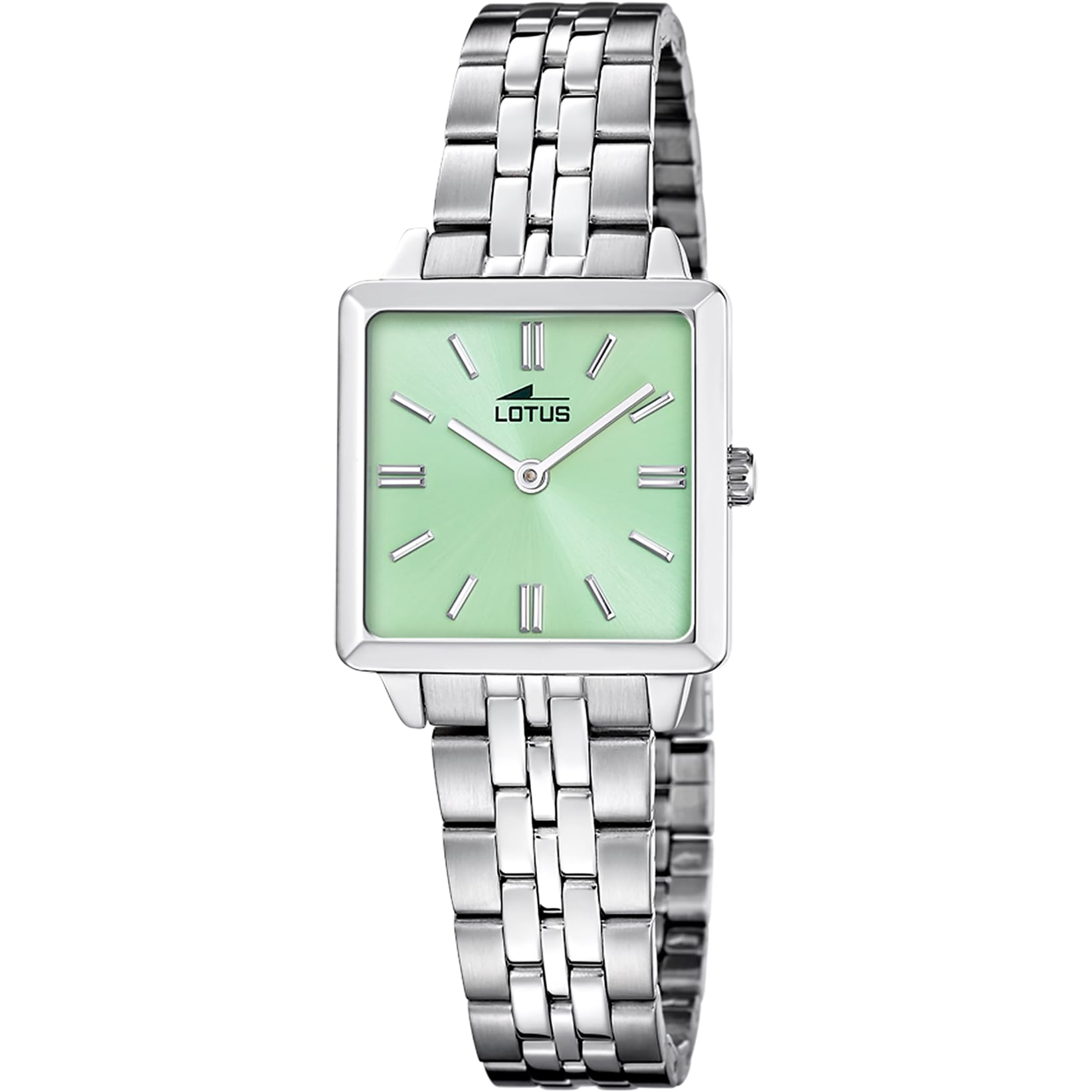 LOTUS Orologio Donna Analogico Acciaio Inossidabile 316L Argento - Bracciale Acciaio Regalo - Movimento al Quarzo - Vetro Minerale Alta Resistenza - Impermeabile 5 ATM 19010/4-2GETHER