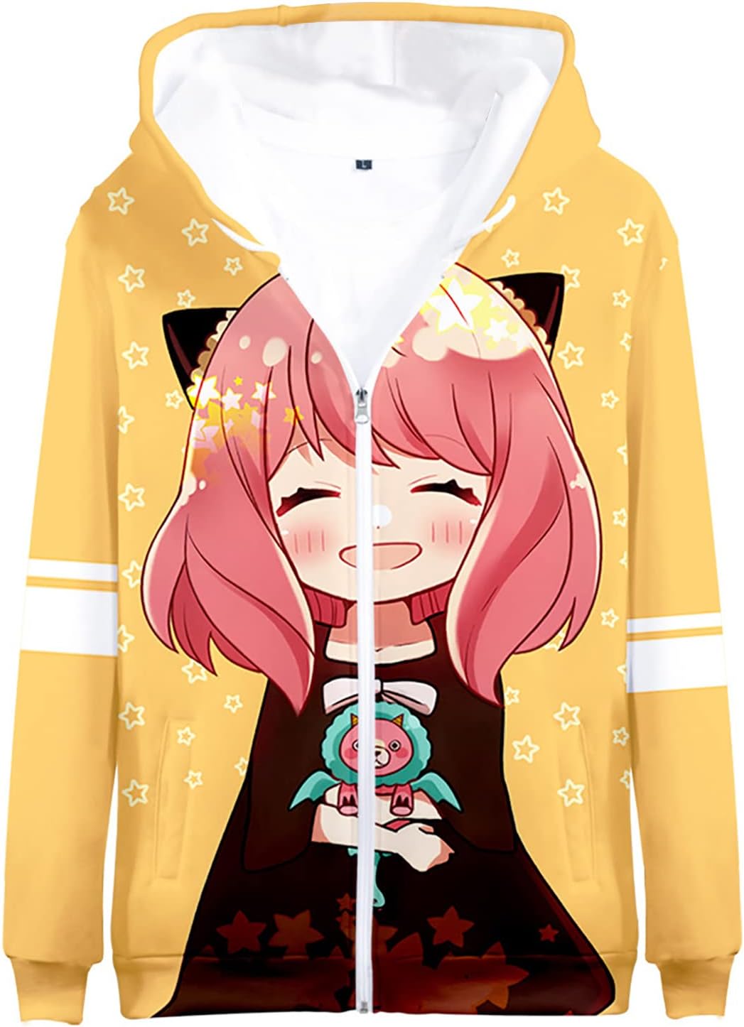 Among Us Felpa Con Cappuccio Spy X Family Design Anime Con