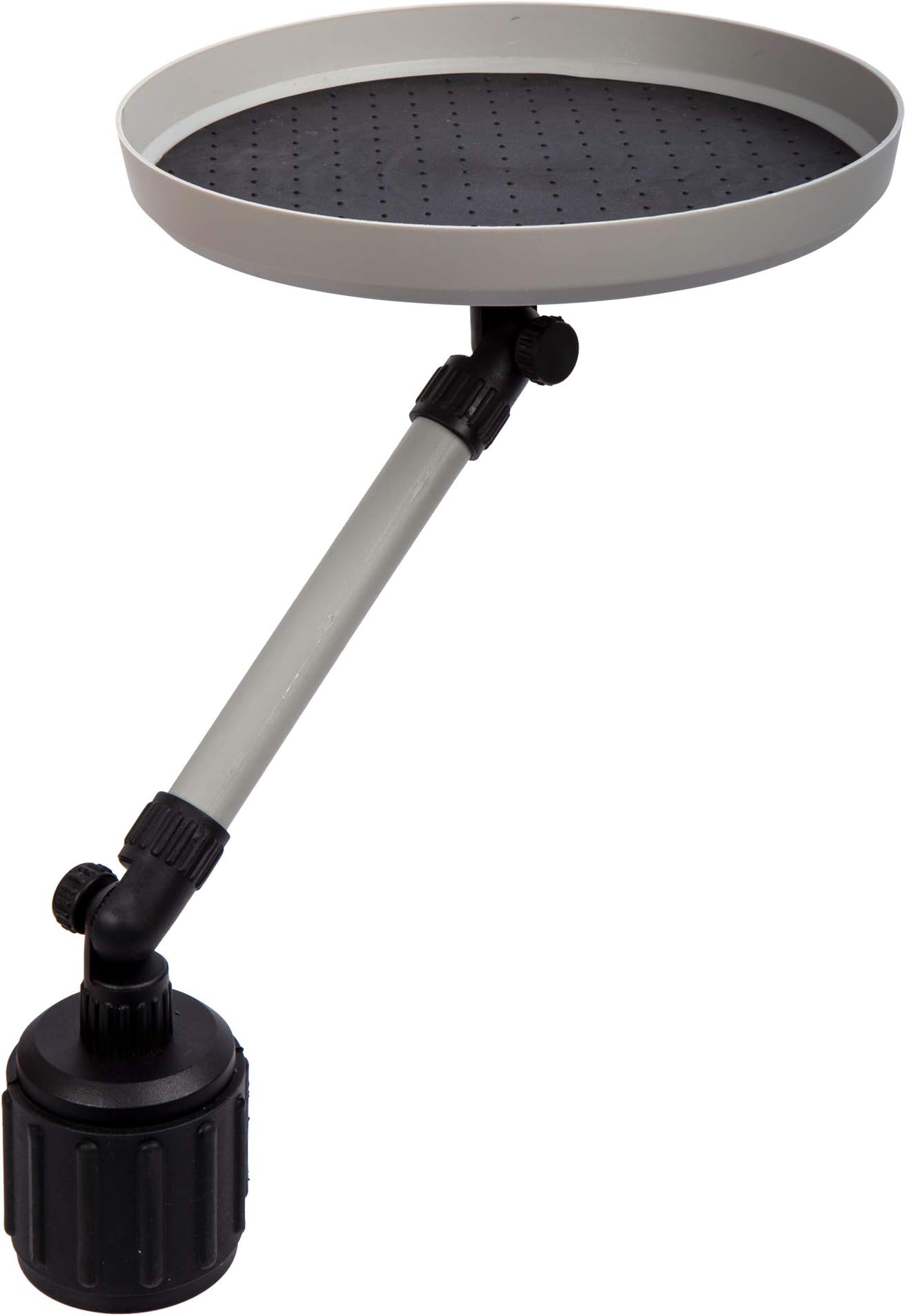 CTG Focus Auto Automobile Swivel Tray, 9.5 inches, Grey