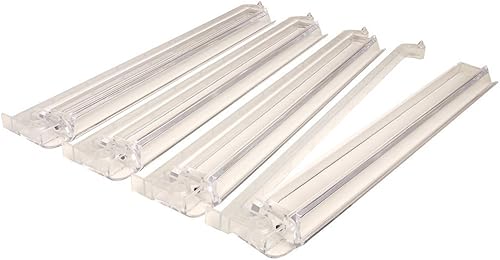 Miniatura 1 de American Mahjong - Estante para azulejos y brazo empujador todo en uno, juego de 4 unidades, transparente