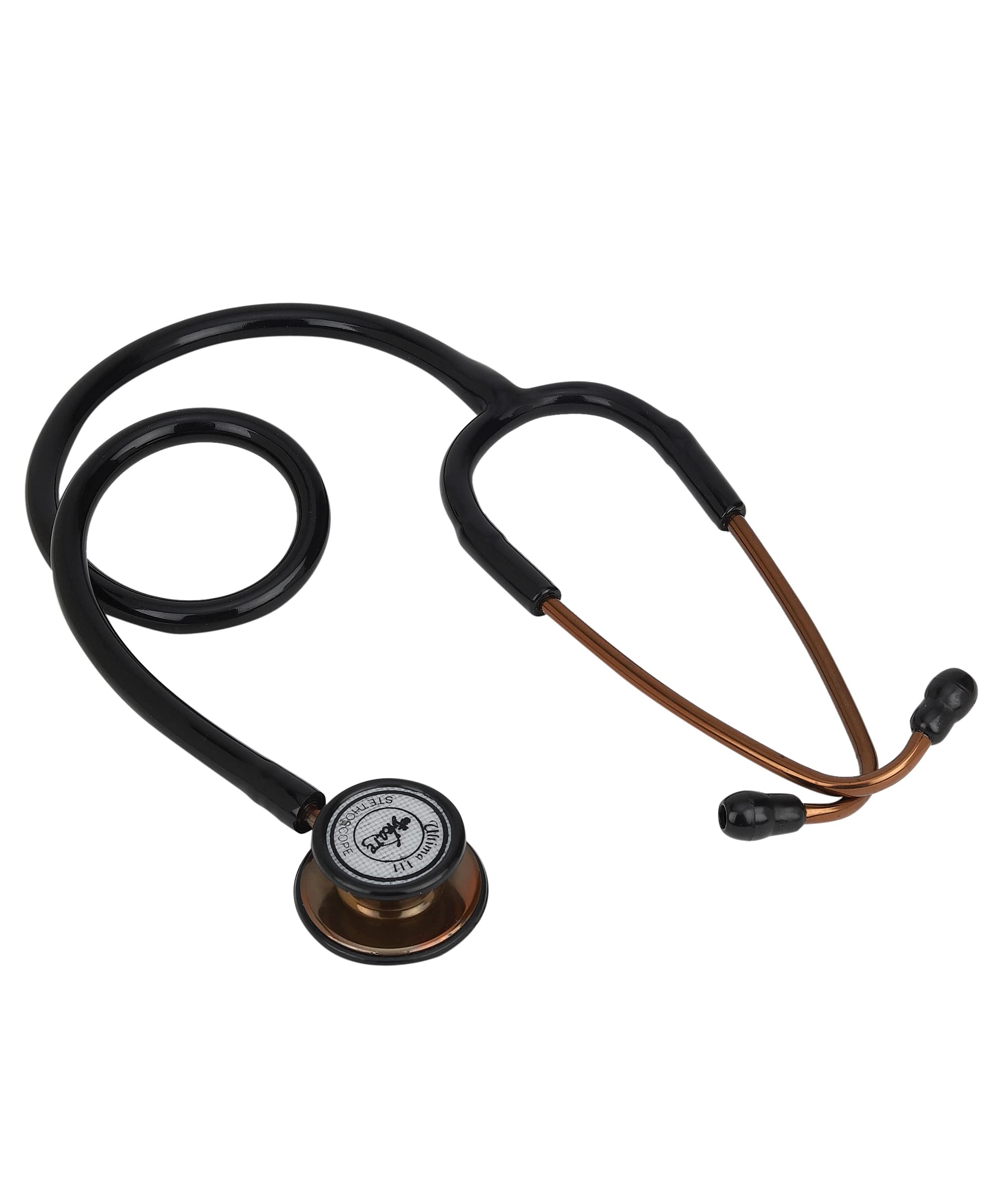vkare V-Royale Adult Copper Stethoscope For Doctors (Black)-picture-17
