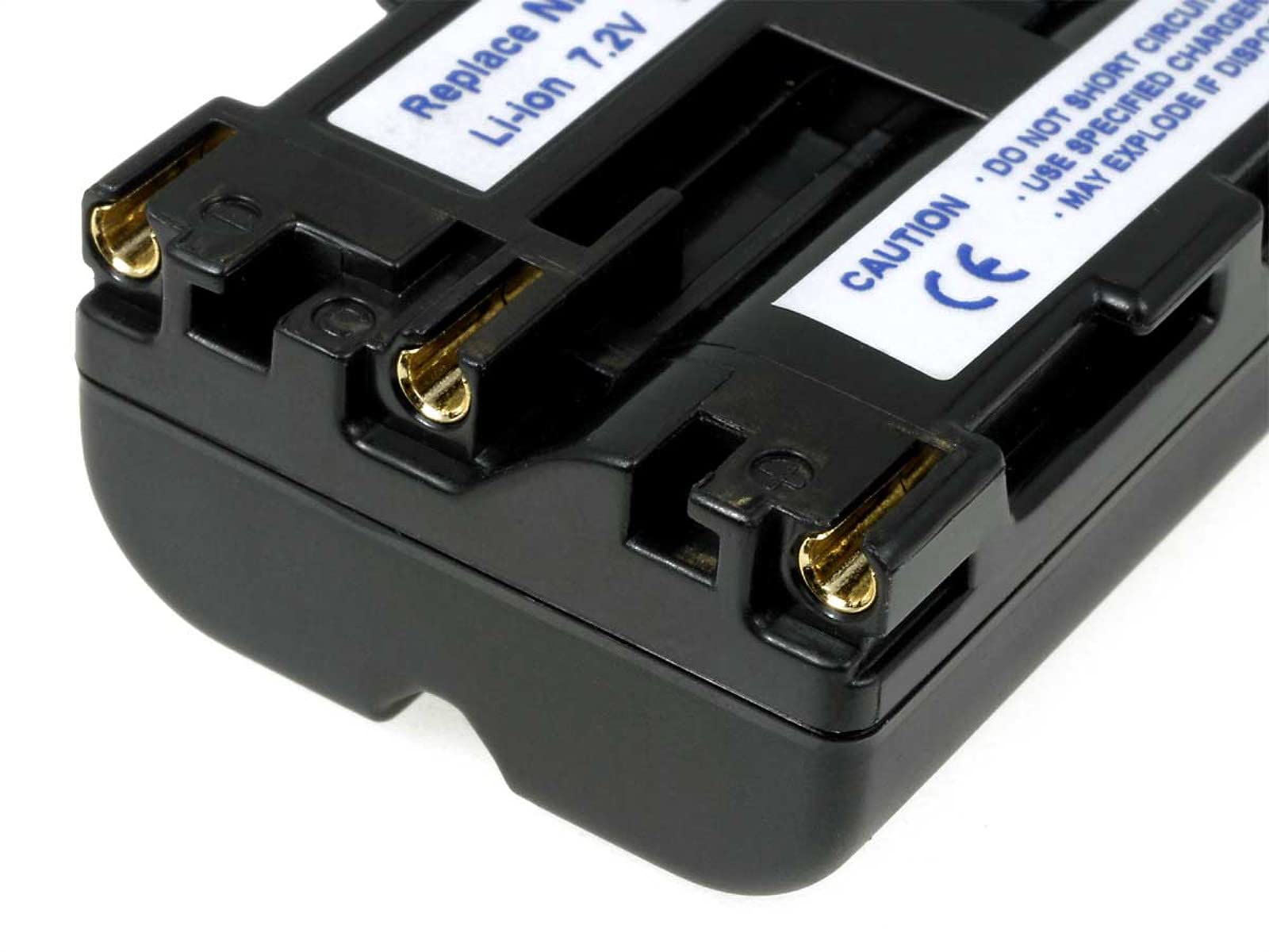 Batteria Li-Ion 7,2V 1600mAh Per Fotocamera Sony Alpha Serie 350, Ricambio Compatibile Da 1600mAh/11,5Wh, Dimensioni 56x39x21mm