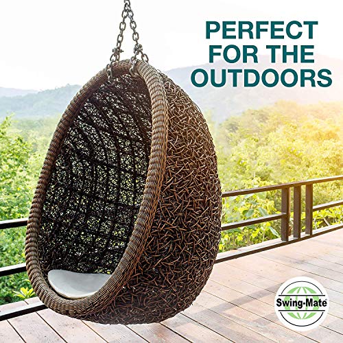 SwingMate-Porch-Swing-Hanging-Kit-750-Lbs-Capacity-Proudly-Made-in-The-USA-Patented-Heavy-Duty-Suspension-Swing-Hangers-and-Springs-for-Hammock-Chairs-or-Ceiling-Mount-Porch-Swings-Chrome SwingMate Porch Swing Hanging Kit 750 Lbs Capacity Proudly Made in The USA Patented Heavy Duty Suspension Swing Hangers and Springs for Hammock Chairs or Ceiling Mount Porch Swings Chrome