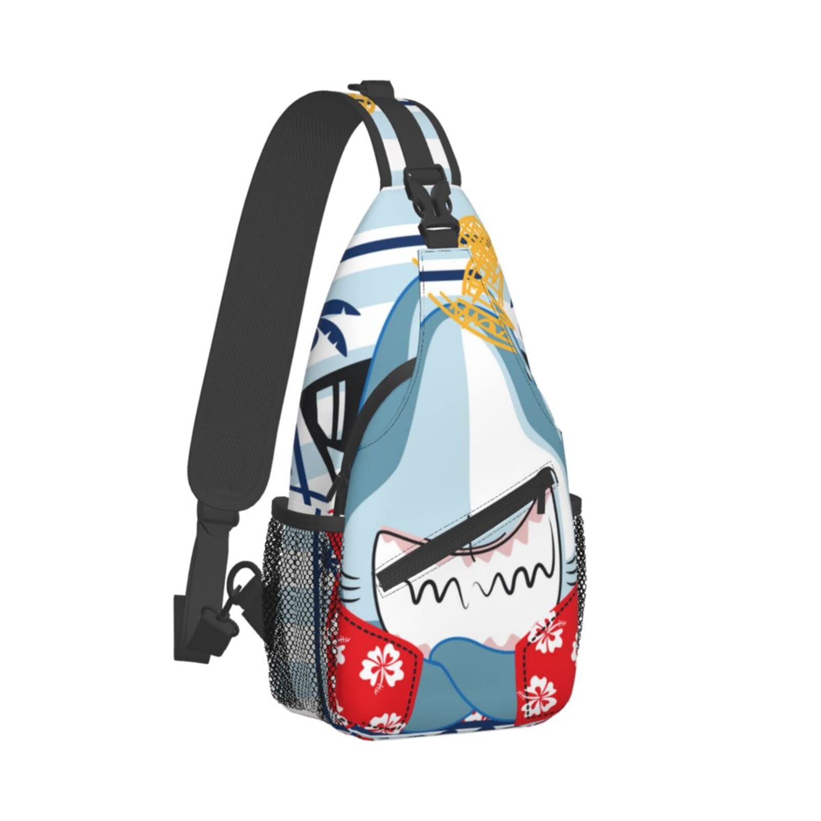 Yamegoun Sling Bag Women Men Crossbody Backpack Shoulder Bag Unisex for Travel Casual Hiking with Adjustable Strap