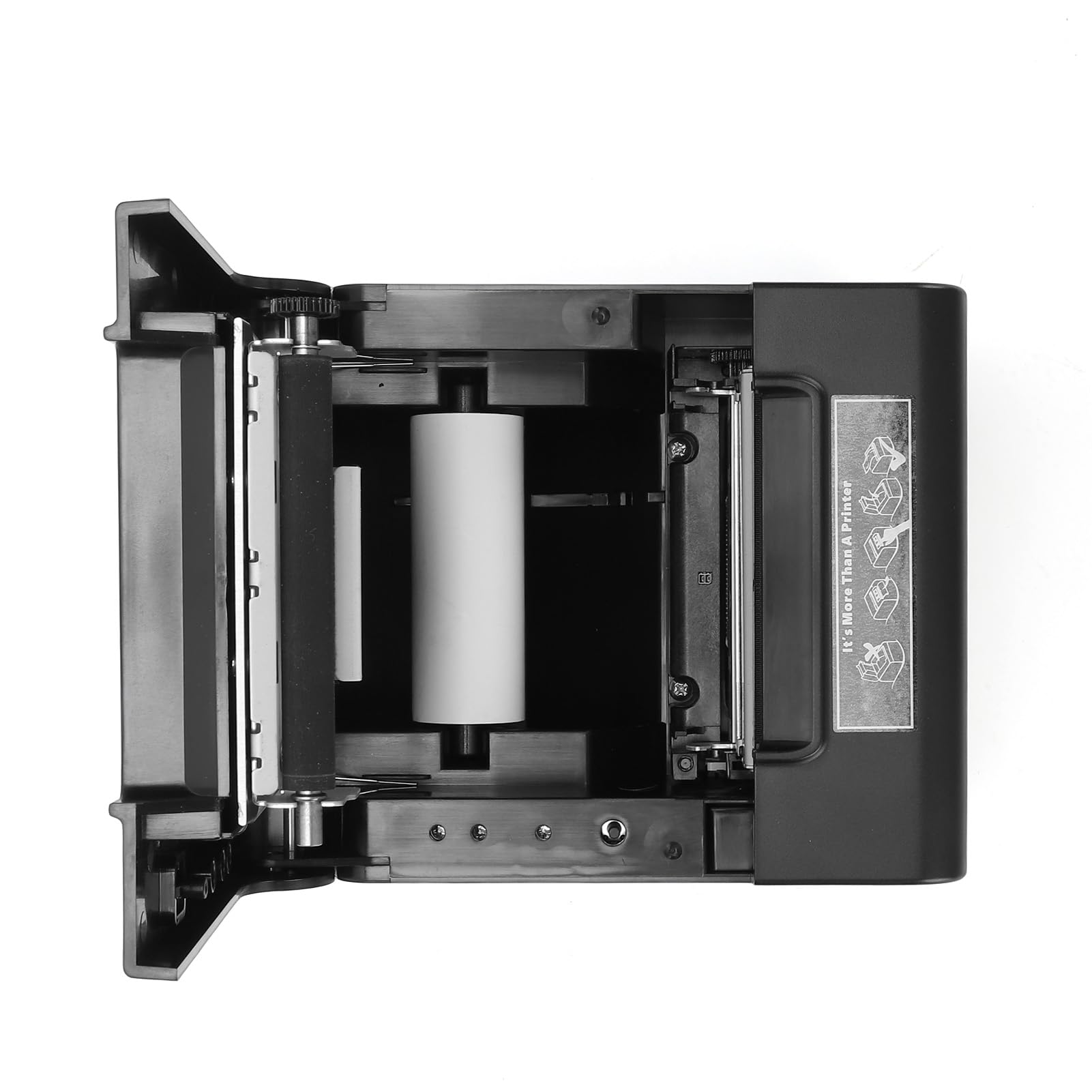 Bisofice Impresora térmica de recibos de 80 mm, impresora de recibos POS compatible con corte automático, ESC/POS, (260 mm/s, USB +WiFi)