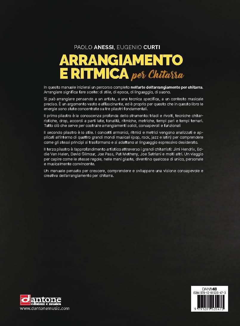 Arrangiamento e ritmica per chitarra. Metodo. Con File audio online