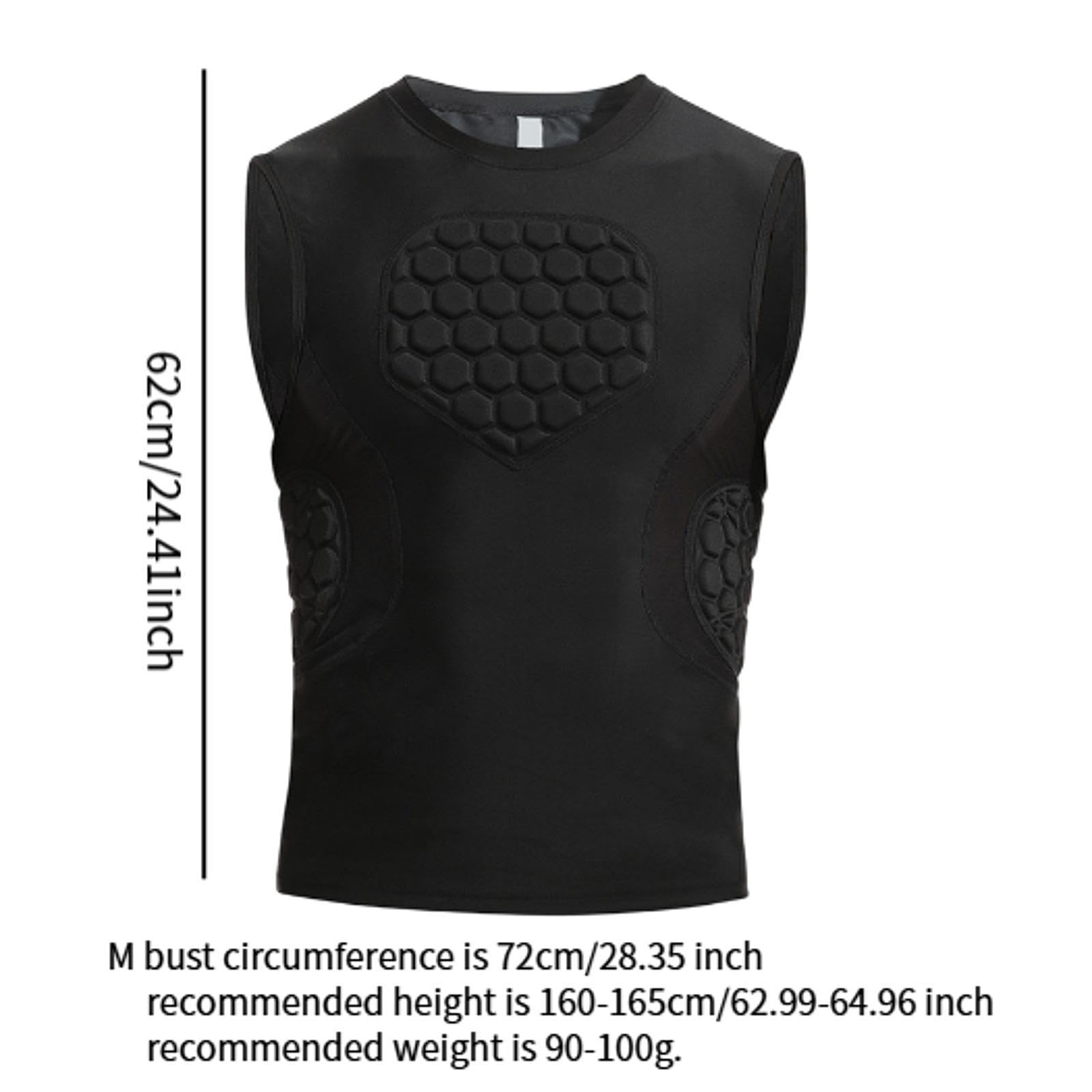 Camicia da Compressione Maschile con Design Senza Maniche per L'allenamento Atletico
