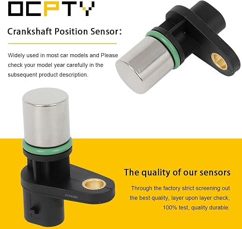 Miniatura 75 de OCPTY PC553 Sensor de manivela Sensor de posición del cigüeñal apto para Buick Lacrosse/Regal/Verano, para Chevy Captiva