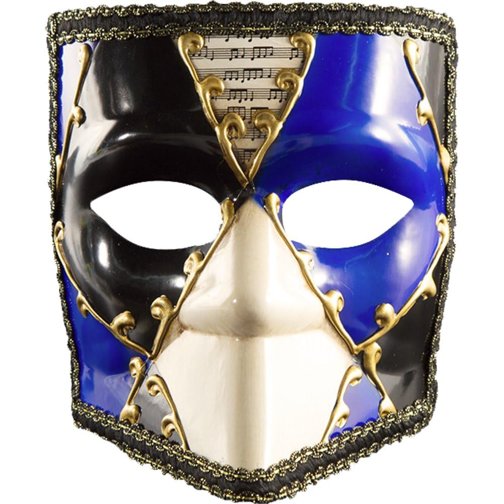 Fituenly Venetian Mask Full Face Masquerade Party Mask Fancy Dress Mask for Cosplay Halloween Party Accessories