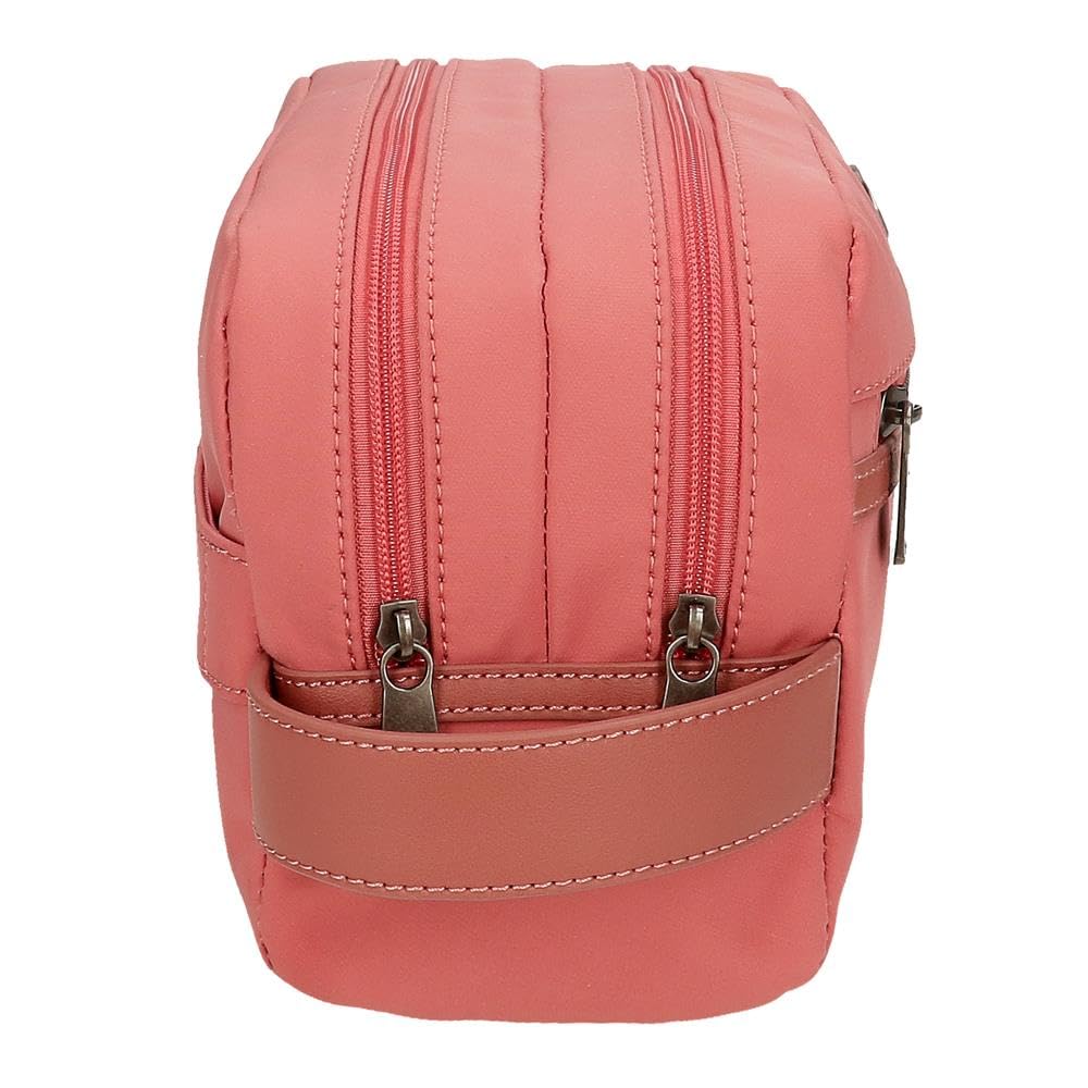 Pepe Jeans Corin Trousse de Toilette Rose 26 x 16 x 12 cm Polyester et PU by Joumma Bags, Rose, Talla única, Trousse de Toilette