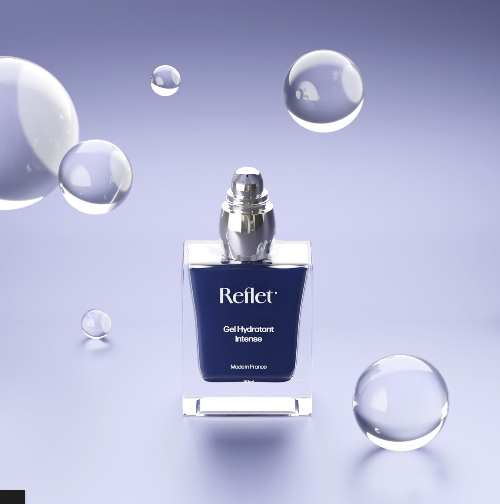 Reflet Cosmétique - Gel Hydratant Intense - Hydratant Visage - 50ml