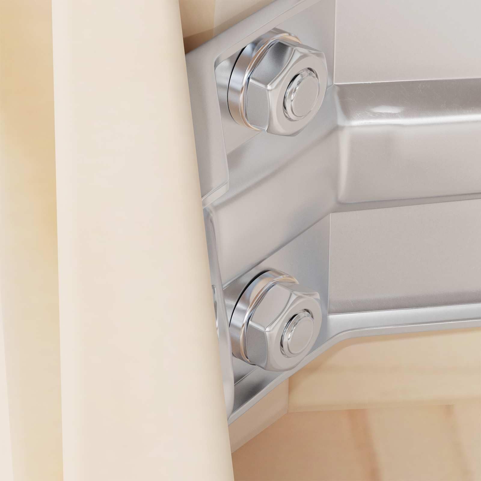 vidaXL Arandela de Resorte 15929 uds. Blanco Hierro