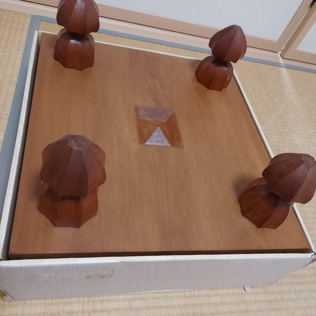 【美品】丸正謹製　御碁盤　囲碁　碁盤　へそ有り　脚付き Amazon | 丸正謹製御碁盤 囲碁 本桂 碁盤 厚み14.5cm 4.8寸 脚