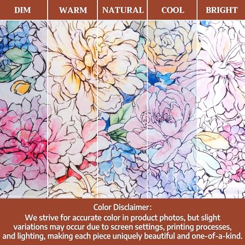 Maison d' Hermine Table Cloth Square Table 100% Cotton 54 x 54 Inches Tablecloth Reusable Decorative for Dining Kitchen Room Farmhouse Party Home Hotel Restaurant Spring Summer - Floral Love - 5
