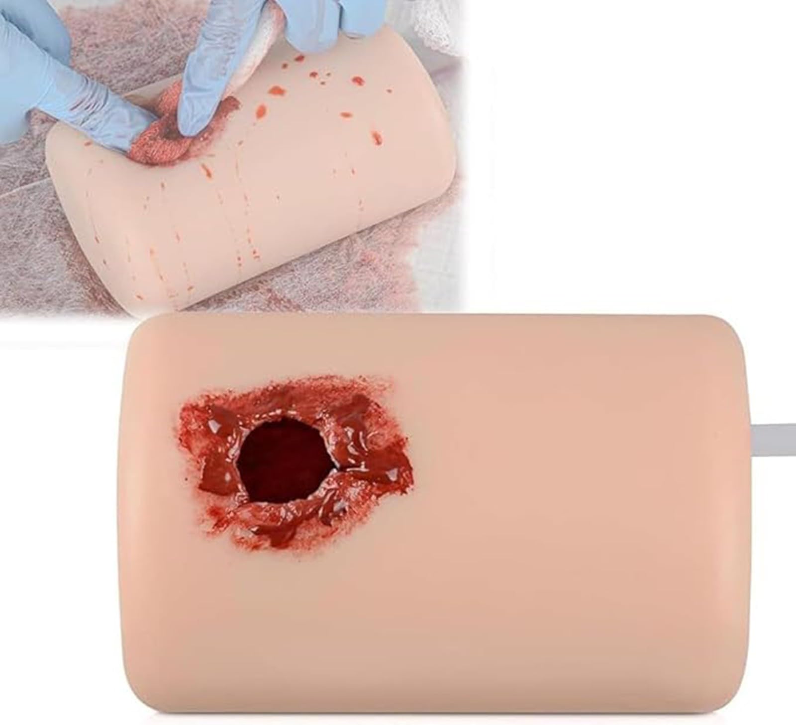 Modelo De Cuidado De Heridas Entrenador Hemostático Para El Cuidado De Heridas Simulador De Vendaje Y Torniquete Primeros Auxilios A