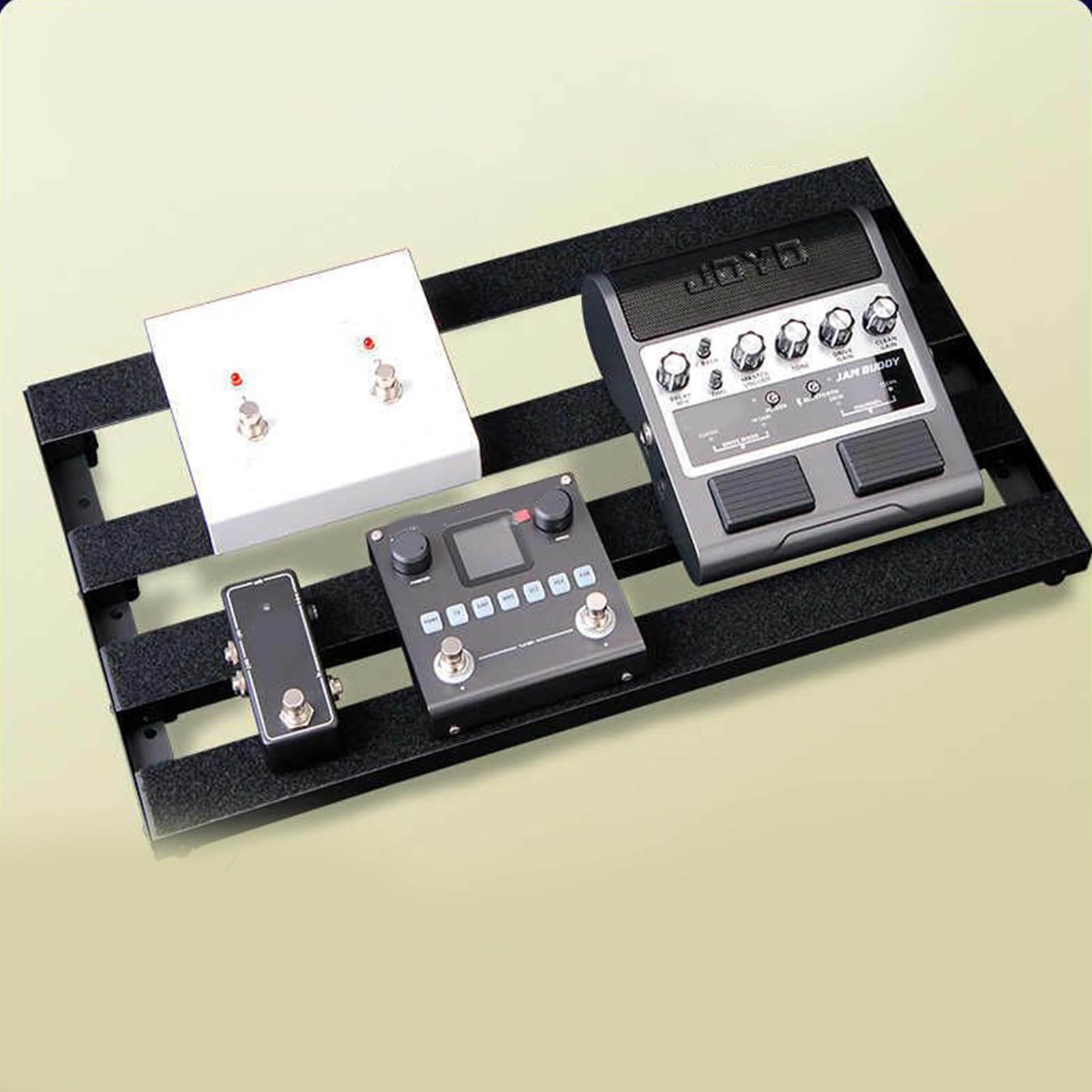 Pedaliera effetti Preciso Robusto | Organizzatore Cavi per Pedalboard Effetti Per palco, studio, amanti della musica, musicisti, professionisti, principianti