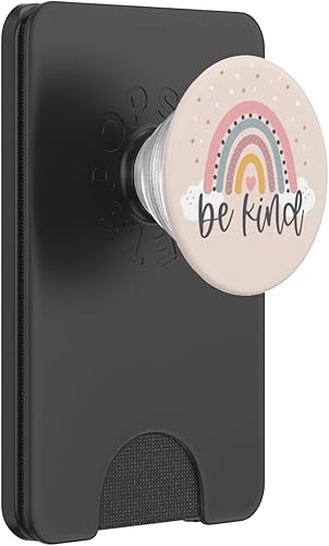 Miniatura 6 de Be Kind - Lindas citas positivas de arco iris, frases inspiradoras PopSockets MagSafe PopGrip para iPhone