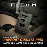 Spypoint Flex-M Twin Pack Caméra de Surveillance cellulaire, 28MP, vidéo 720p avec Son, détection de Mouvement, Vision Nocturne, sans Wi-FI, Pack de 2 caméras de Chasse - 8