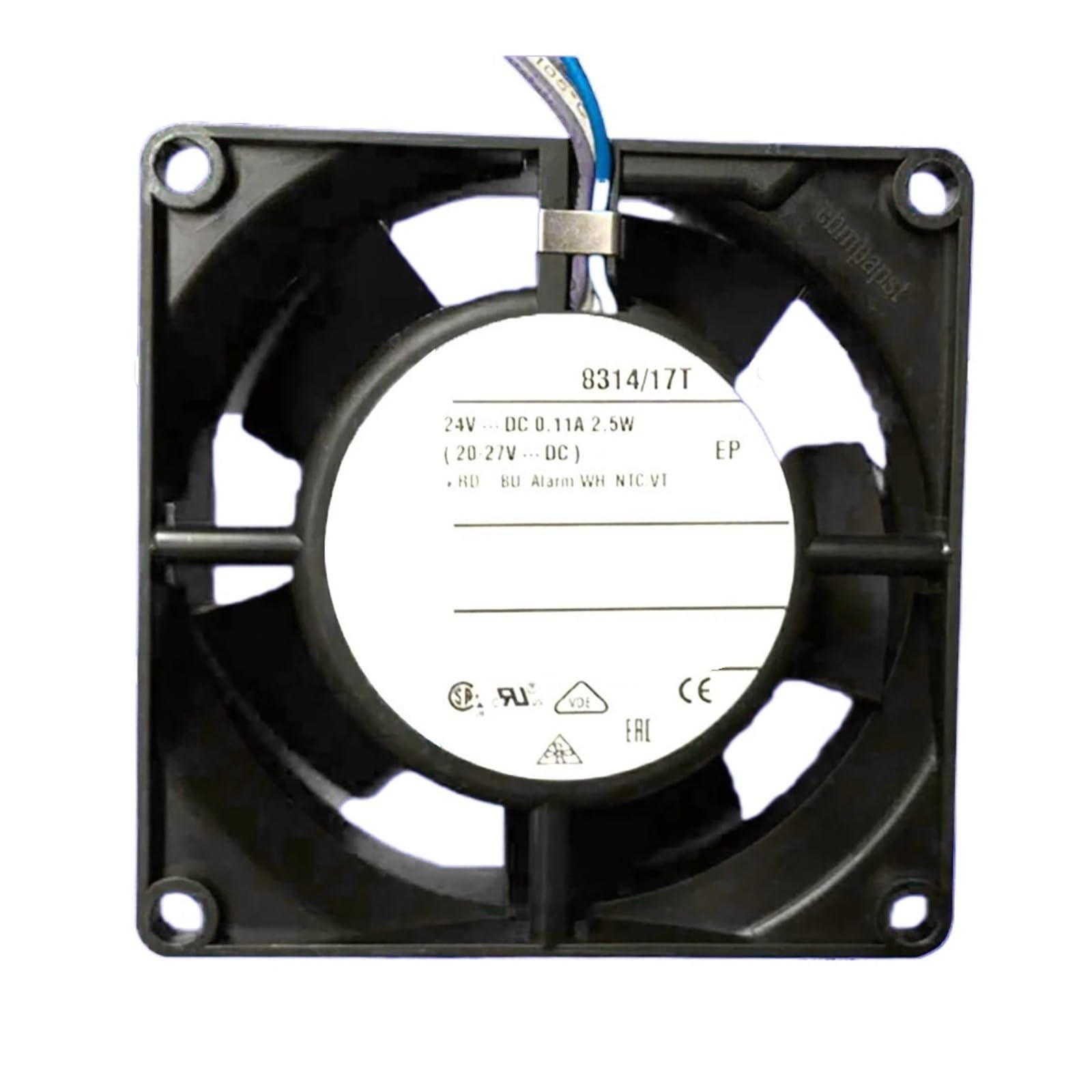 OKEWGHFL 8314/17T 24VDC 0.11A 2.5W 2.5W COOLING FAN 8032 80 x 80 x 32 mm
