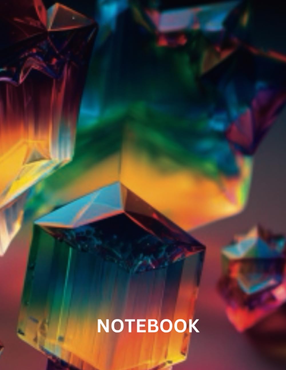 Carnet NFT Star Crystals d'exception avec reliure durable et papier premium