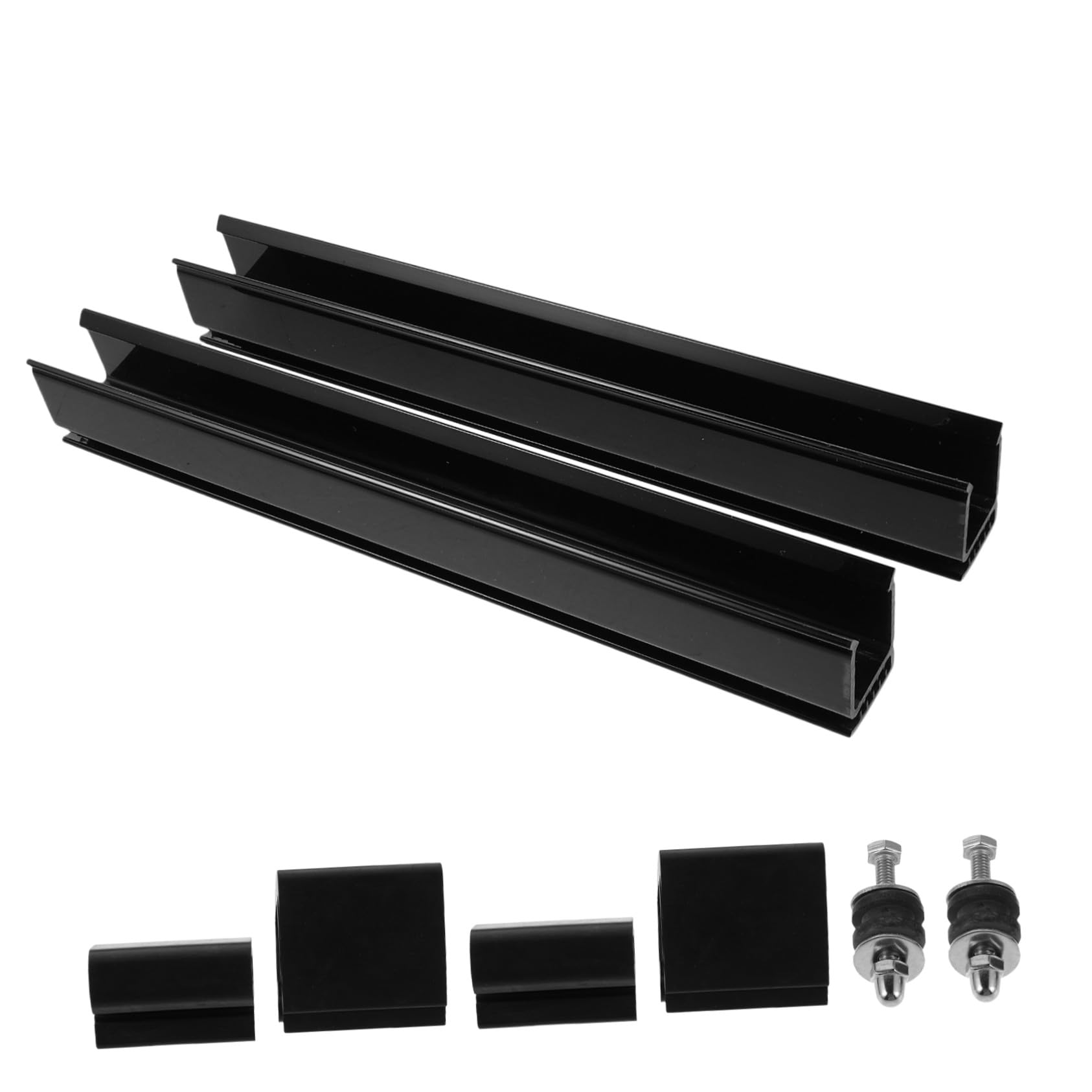 Milisten Golf Cart Windshield Retaining Clips Kit with Mounting Sash Clamps and Screws Compatible with Club Car Easy Installation Secure Windshield Support for Stable Outdoor Use