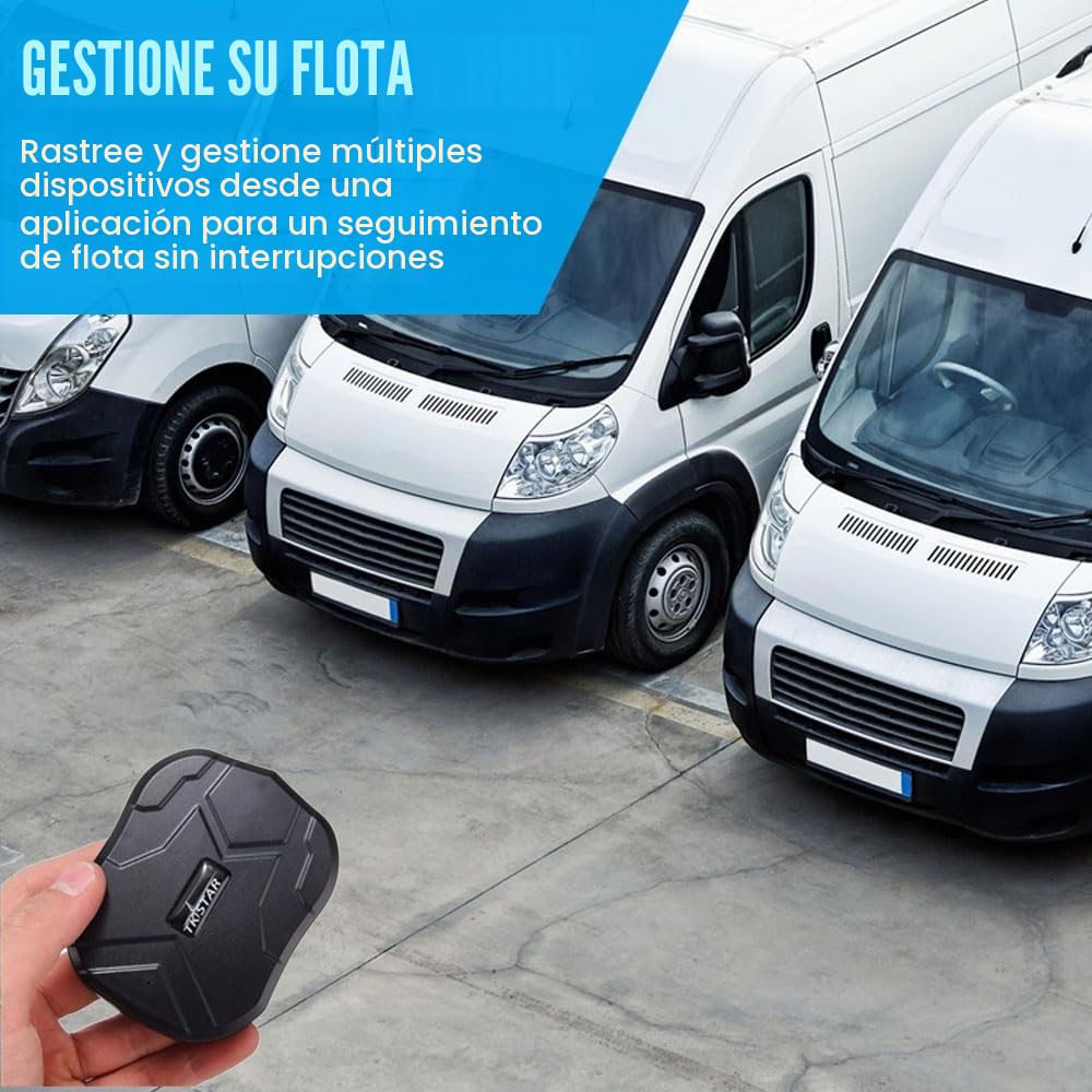 Localizador GPS para Coche, Tracker en Tiempo Real Impermeable Rastreador
