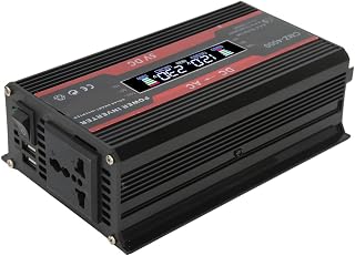Car Charger Inverter, Modified Sine Wave Inverter 12V To 230V Dual USB 4.2A Fast Charging 300W for Camping