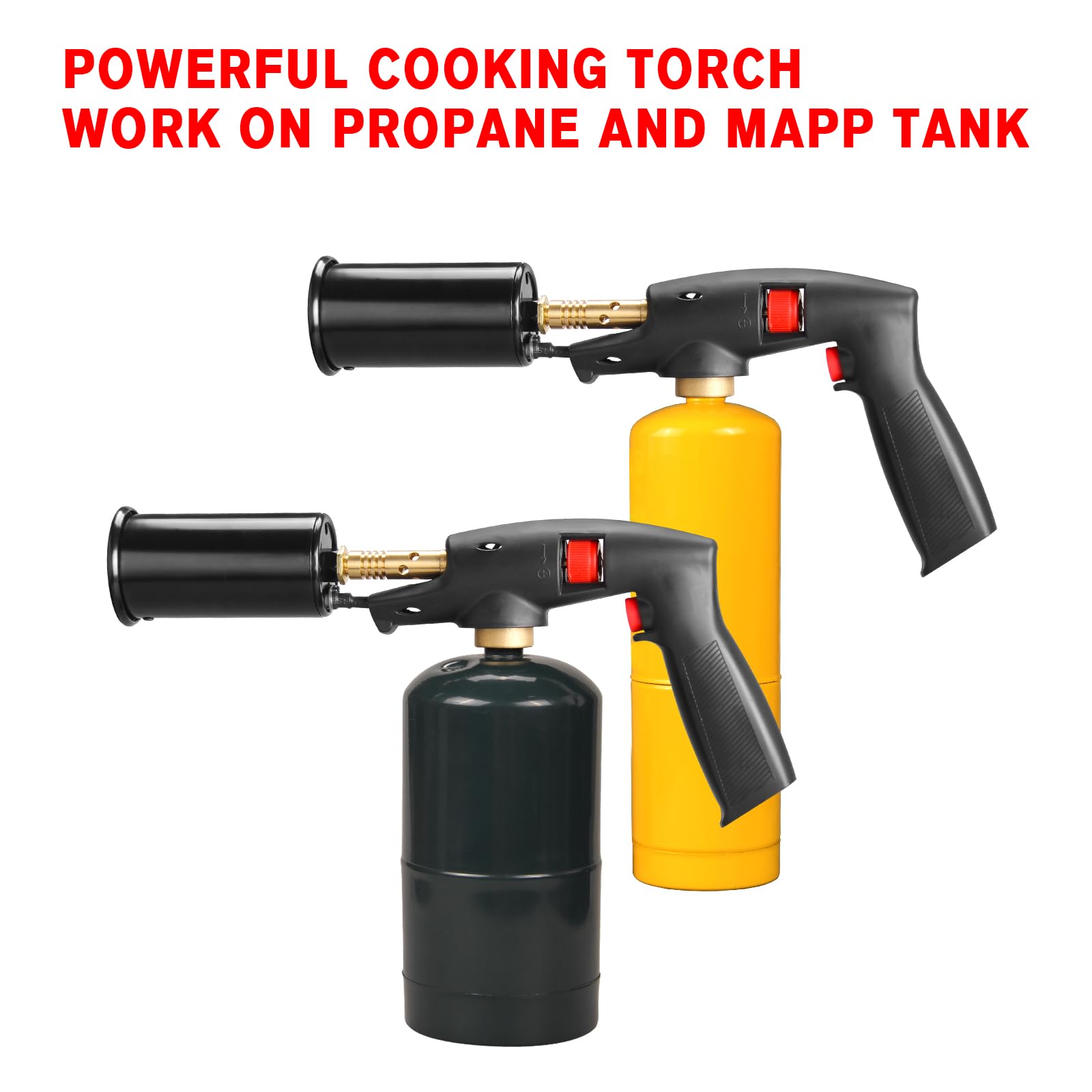 Chalumeau à Gaz DOMINOX – Compatible Propane, MAPP – Température Jusqu’à 1315°C – Pour Cuisine, Soudure, Désherbage - 2