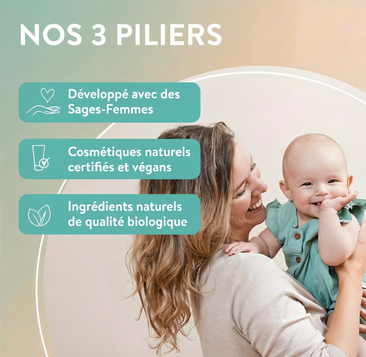 MABYEN Huile d’Amande Bio Bébé 200 ml – Vegan, Sans Parfum, Cosmétique Naturelle – Soin pour bébé & huile de massage – Avec pompe pratique