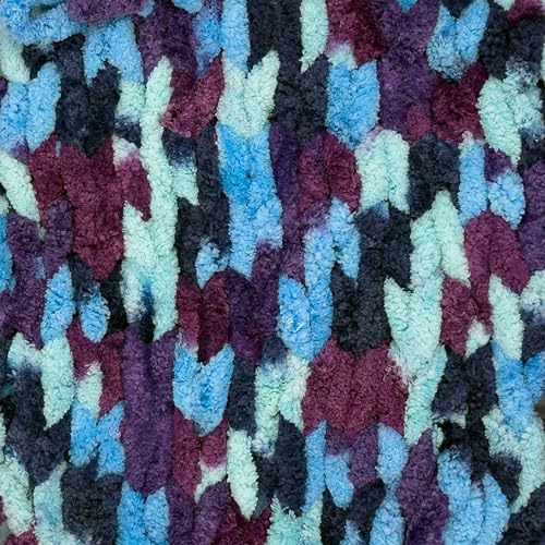 Image of Lion Brand Yarn, Off The Hook Loop Yarn, Hypnotic, Multicolor, 3 Pack