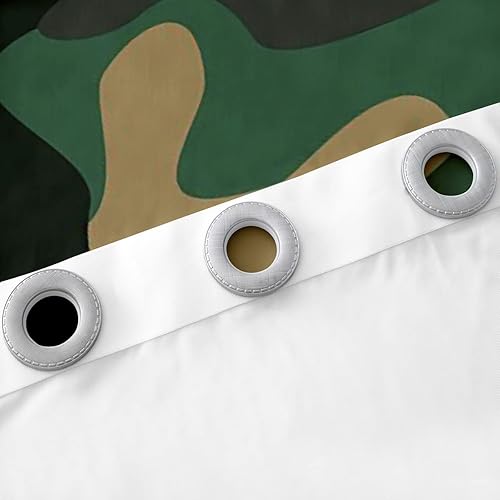 Miniatura 6 de Cortinas de camuflaje para niños, cortinas de camuflaje militar para ventana, para dormitorio, sala de estar, adolescentes, jóvenes, hombres,