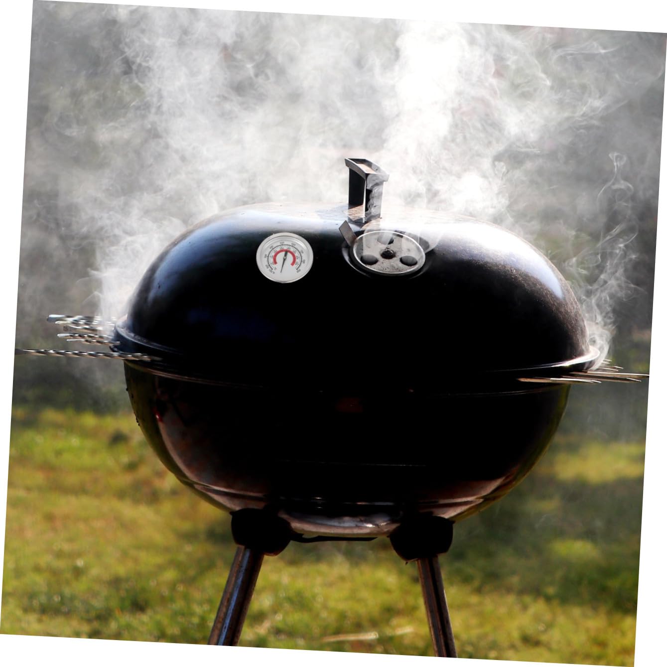 Happyyami 5stücke Bbq Smoker Grill Temperaturanzeige Präzises Ofenthermometer Mit -sensor Für Backwaren Und Grillen Für Küche Und Grillabende