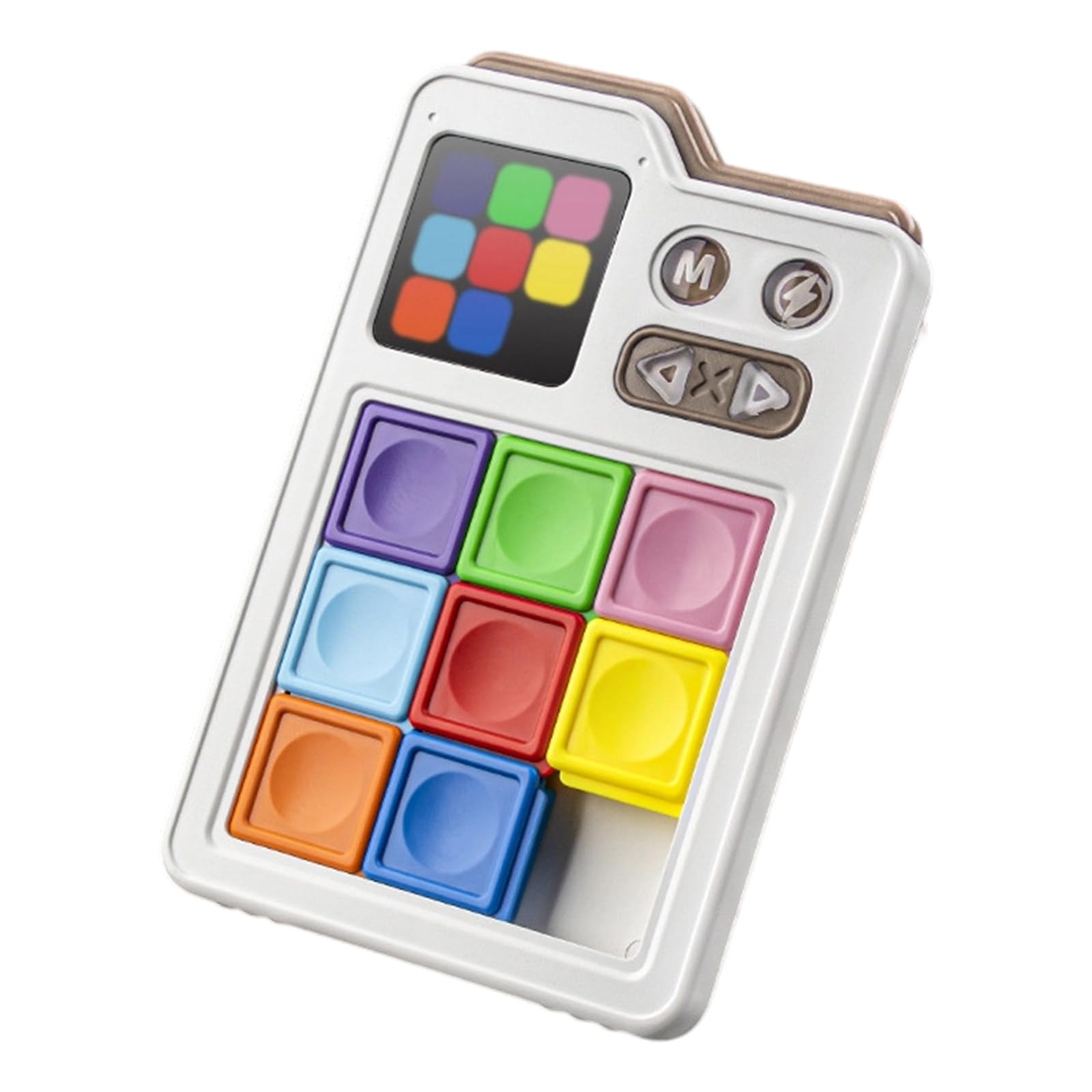 Giocattolo Puzzle Elettrico Scorrevole con Sfide Multiple Livelli di Svago per Ridurre lo Stress e Allenare la Reazione per Divertimento Familiare Giocattolo Puzzle Elettrico Scorrevole