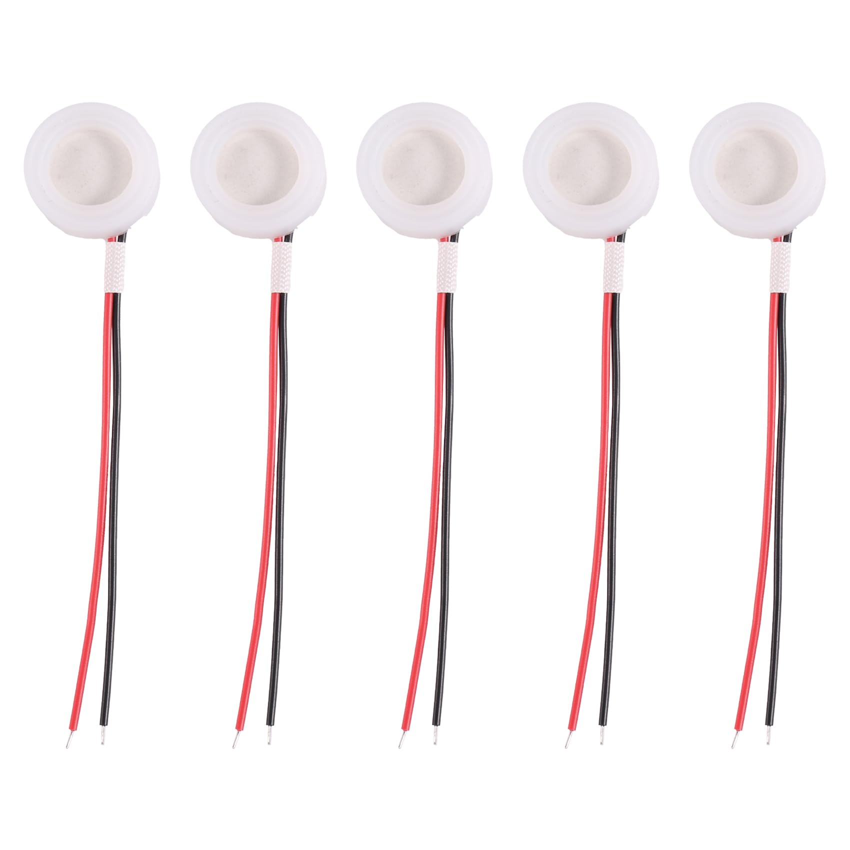 Molerri As Shown 5 Pcs 16Mm 1.7Mhz Ultrasonic Mist Maker Transducer Humidifier Parts Head