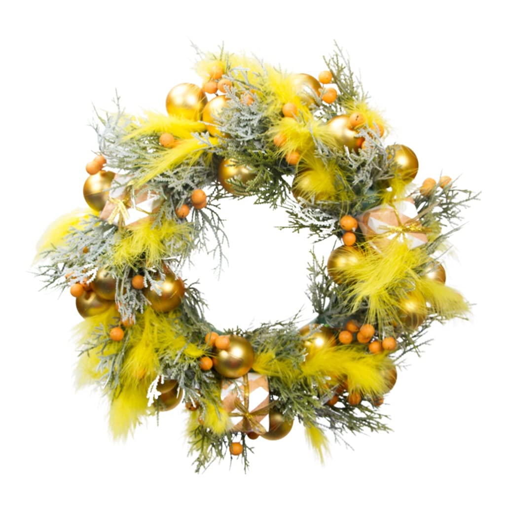 Couronne de Noël pour cheminées et entrées faciles à installer - 5