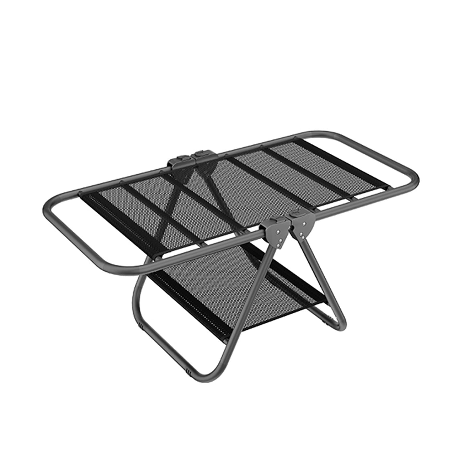 Kleiner Wäscheständer, 2-lagiger Faltbarer Wäscheständer, Tragfähigkeit 66 Pfund, for Waschküche, Haushalt, Innenbereich(Black)