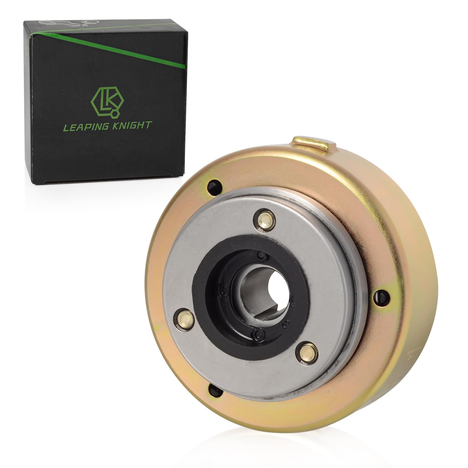 LK 6 Coils Magneto Flywheel Roller Fit For 90cc 110cc 125cc Pit Pro Quad Dirt Bike ATV Buggy Motorcycle