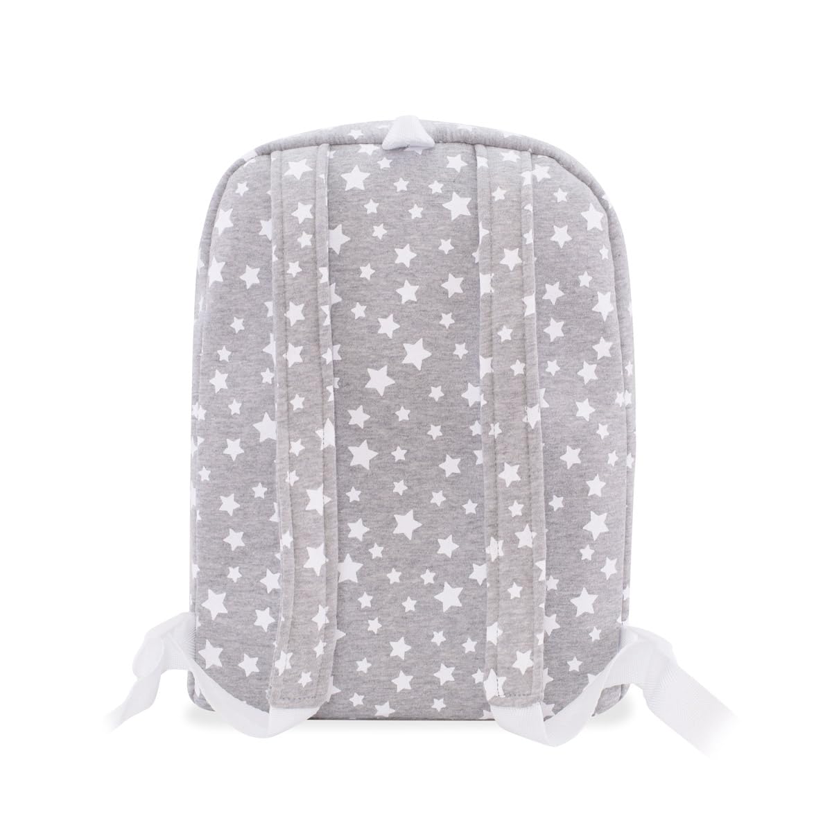 JYOKO KIDS Zaino per Bambini Scuola Materna con Ricamo Personalizzato del Nome (White Star)