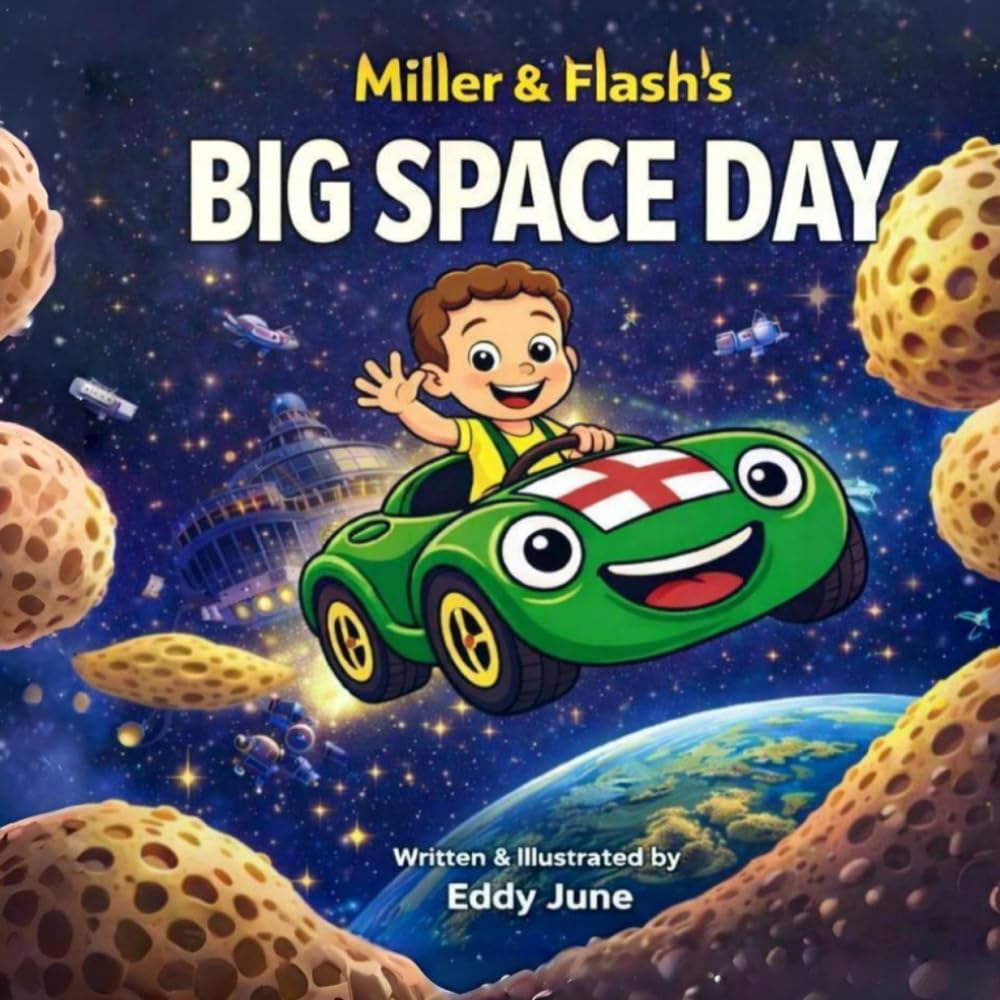 Miller & Flash’s Big Space Day: A Funny Space Adventure About Teamwork ages 3-7 (Miller & Flash Adventures)
