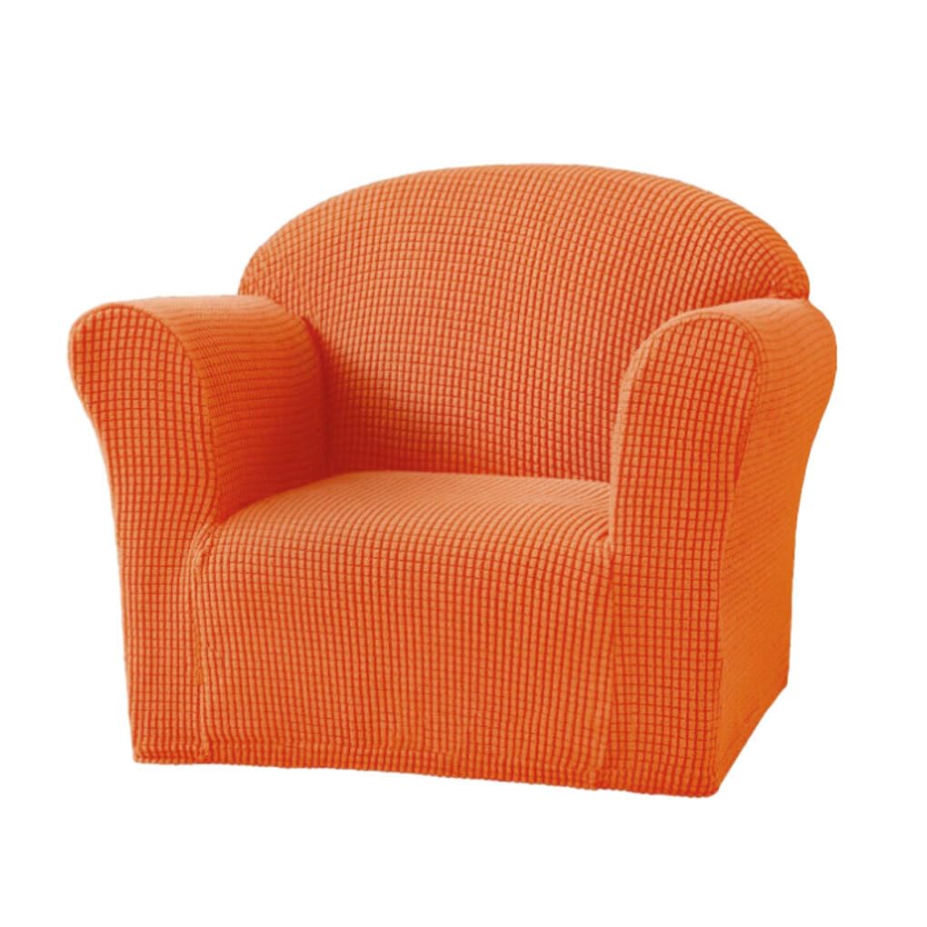YIUPEDRFG Funda elástica para Silla de excelente Elasticidad, protección Total y Comodidad, Funda de sofá para niños de poliéster Suave y Transpirable, Azul Claro — view 9