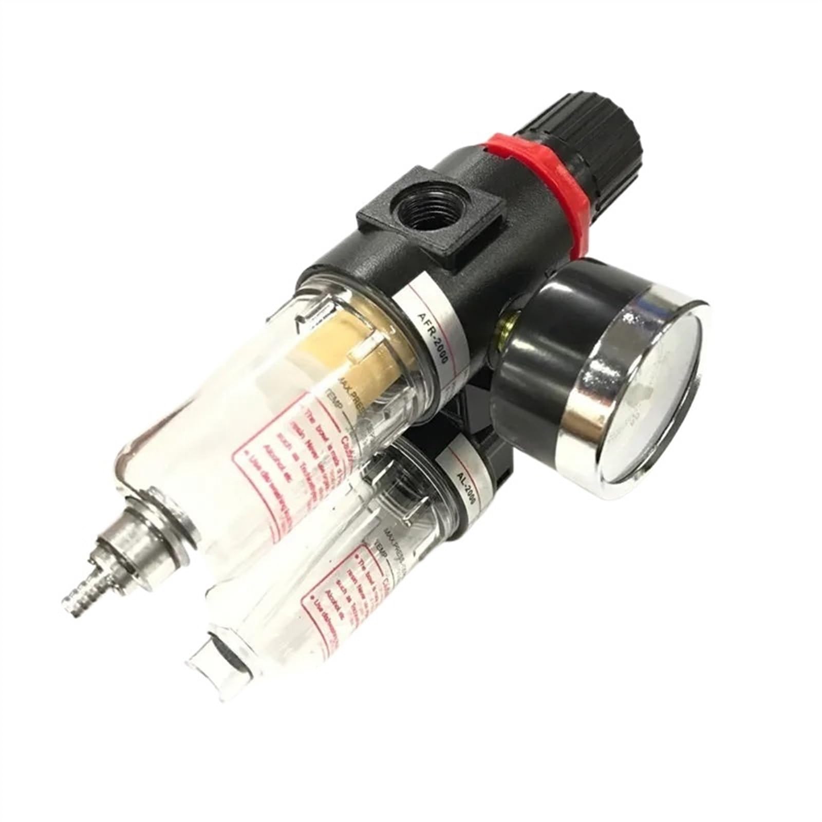 AFR2000 + AL2000 G1/4" AFC2000 compressore d'aria filtro separatore acqua filtro regolatore trappola(AFC2000 12mm fitting)