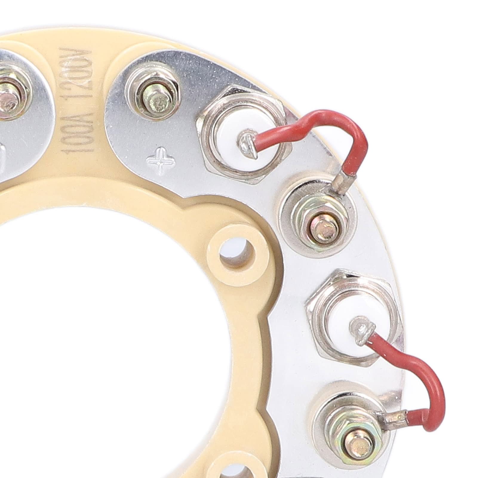 Ponte raddrizzatore WT-5 con Corrente di Picco 100 A, Tensione di Picco 1200 V, modulo raddrizzatore Rotante in ABS e Acciaio 304 per generatori