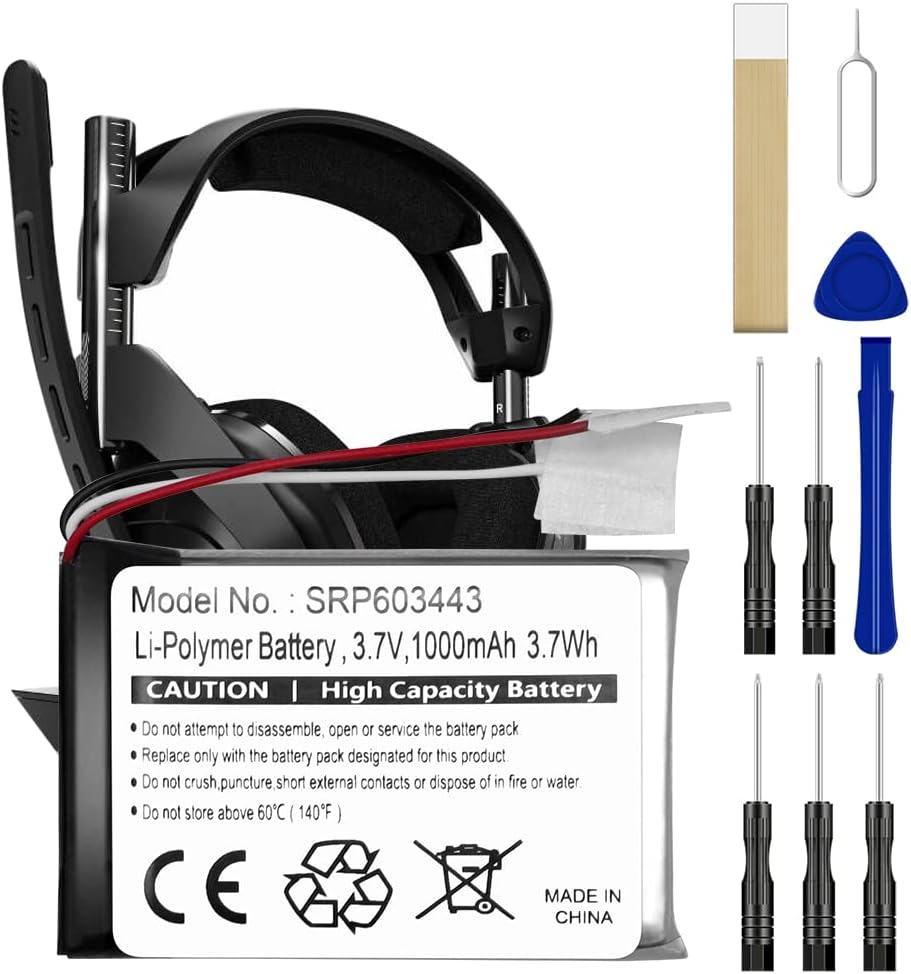 Upgraded Battery for Astro A50 Wireless Gaming Kuwait Ubuy