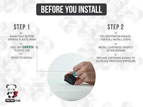 Miniatura 6 de YoYoink Tinta remanufacturada para Canon PG 210XL 210 XL CL 211XL 211 XL para uso en Canon Pixma iP2702 MP280 MX410 MP490 MX330 MP495 MP250 MP240